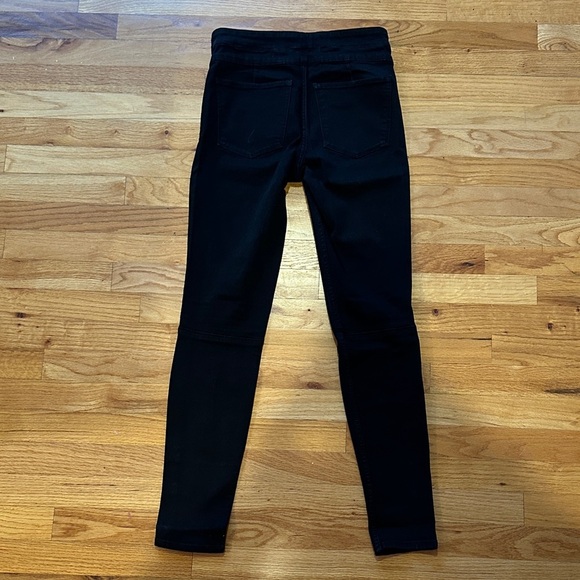 Abercrombie & Fitch Black High Rise Women's Jeans - Picture 3 of 3